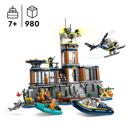 60419 LEGO City Police - Prigione sullisola della polizia