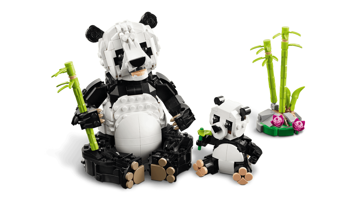 31165 LEGO Creator 3in1 - Animali selvatici: famiglia di panda