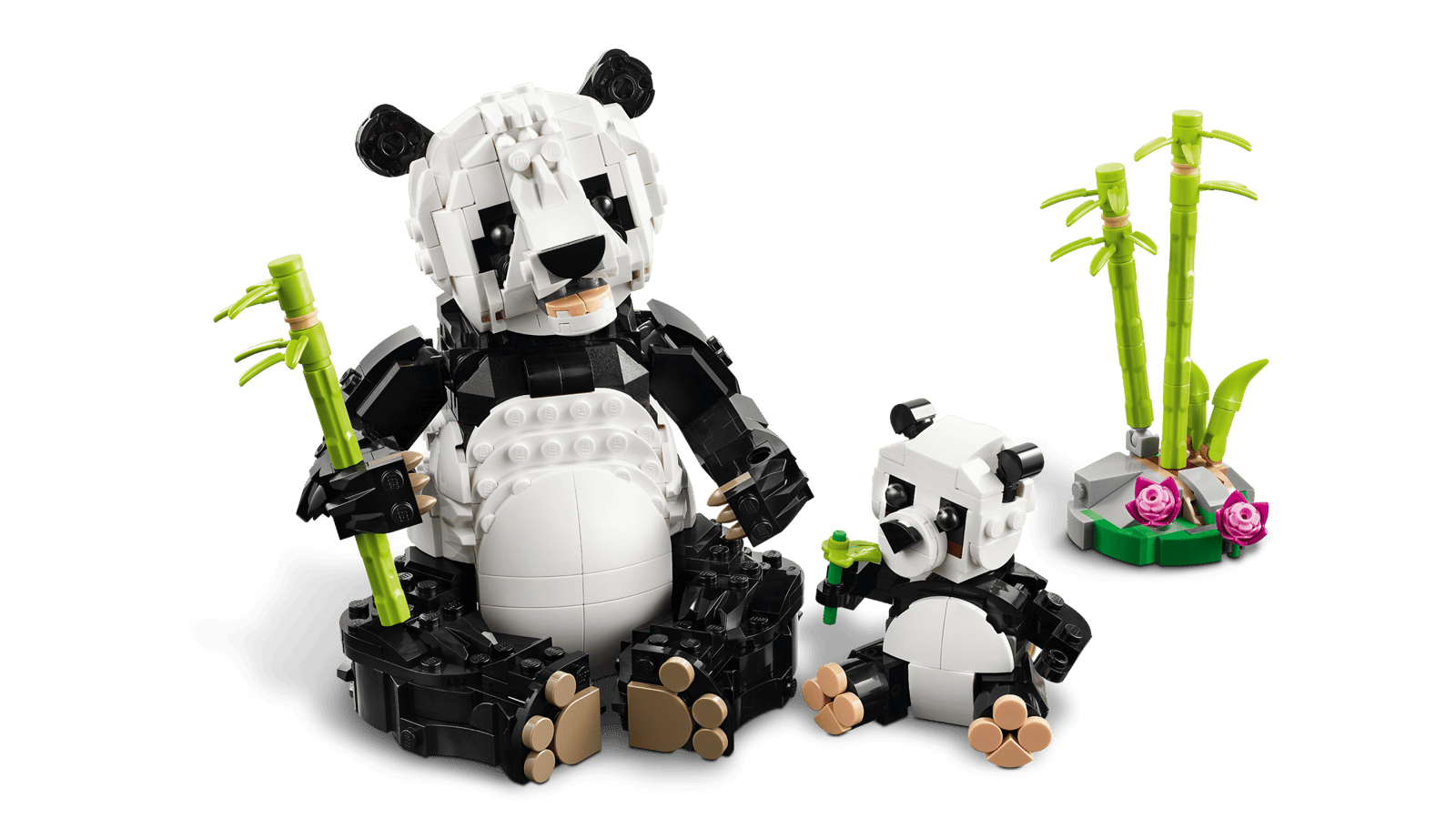 31165 LEGO Creator 3in1 - Animali selvatici: famiglia di panda