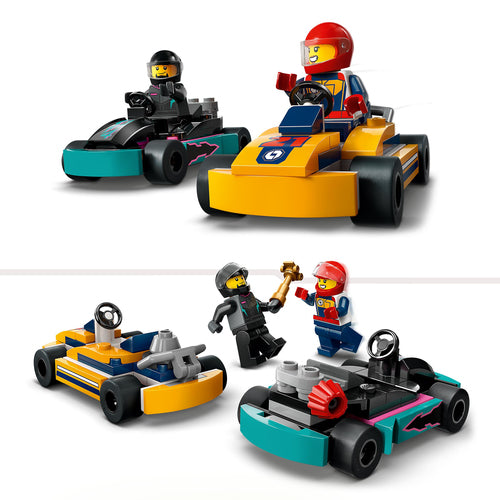 60400 LEGO City Great Vehicles Go-kart e piloti