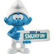 20843 Schleich Puffi - Puffo con cartello
