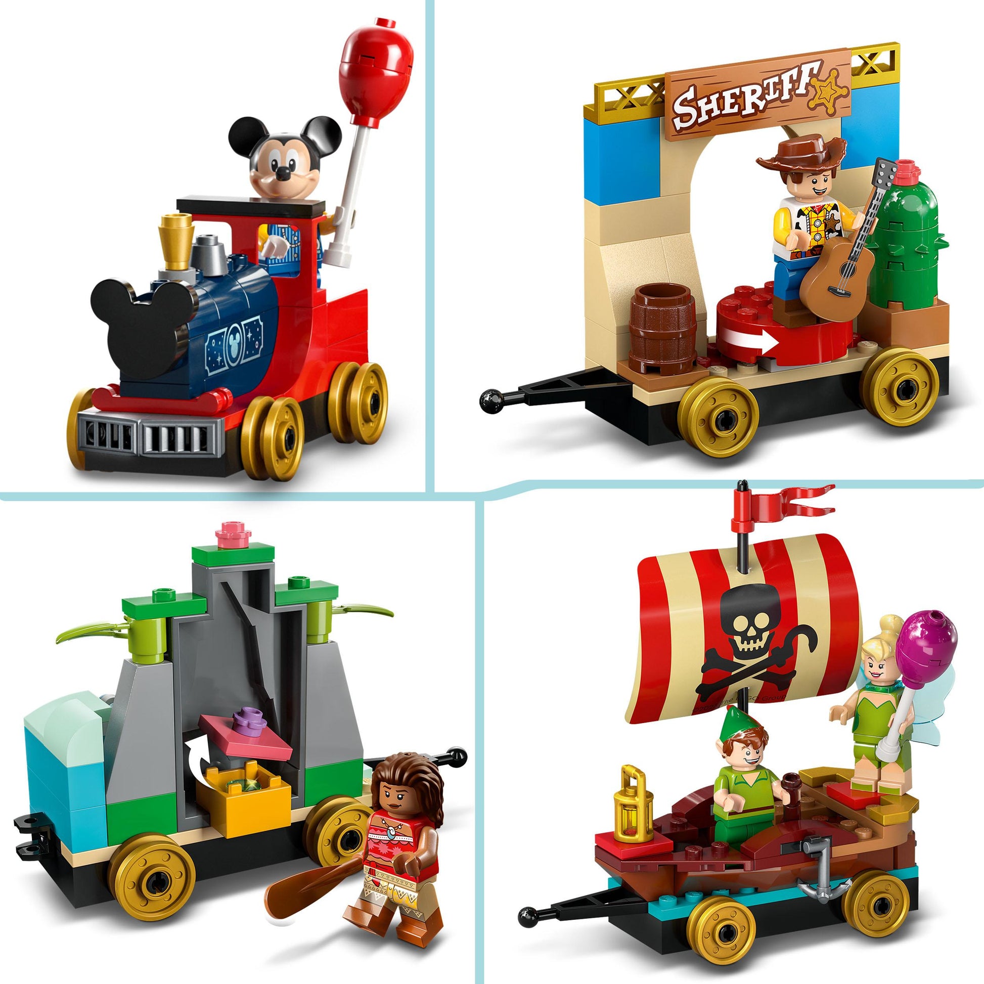 43212 - LEGO - Disney Classic Treno delle Celebrazioni Disney