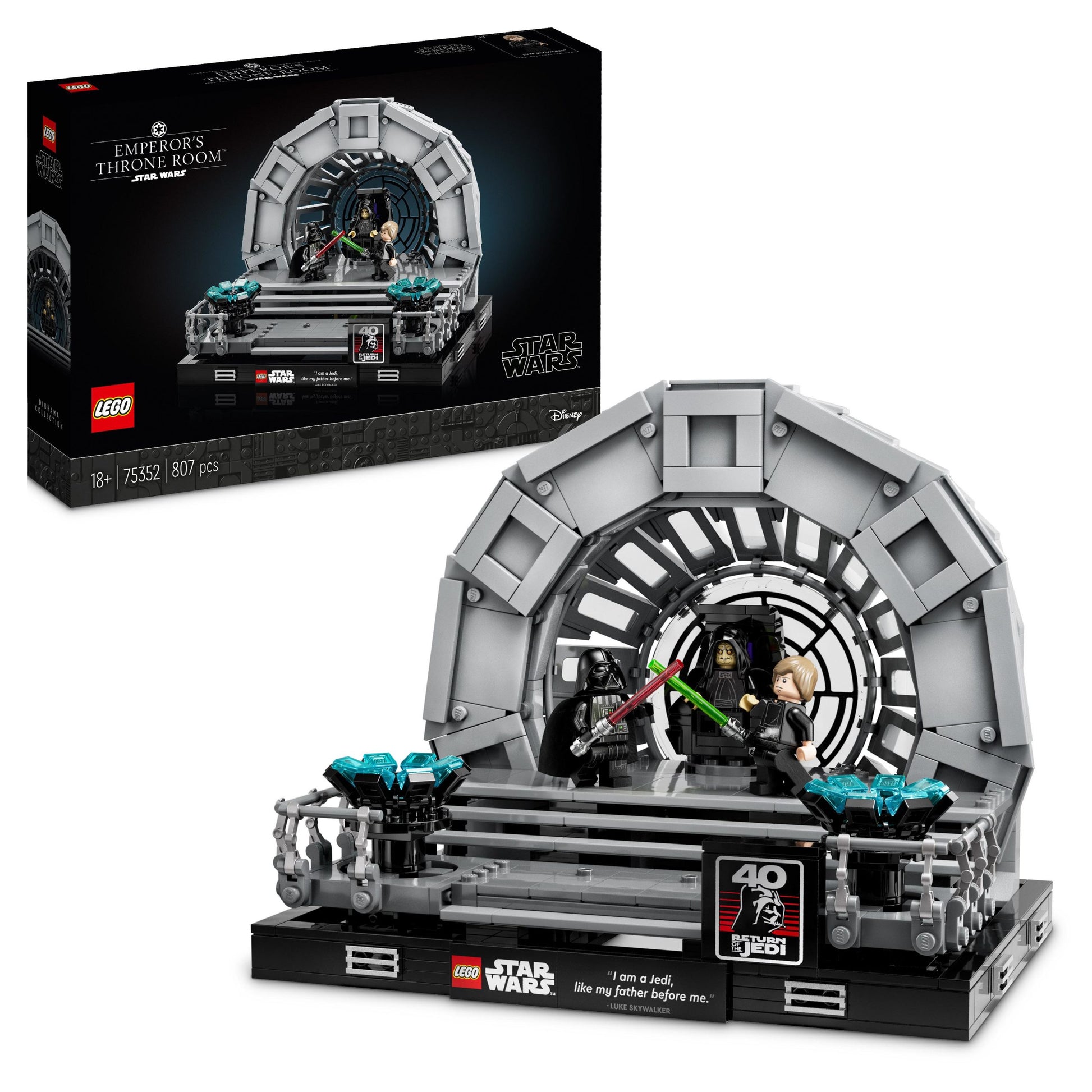 75352 - LEGO Star Wars - Diorama Sala del trono dellimperatore