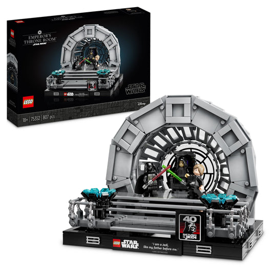 75352 - LEGO Star Wars - Diorama Sala del trono dellimperatore