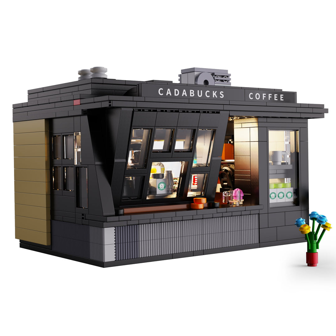 CADA Coffee House Giapponese - Caffetteria in Mattoncini - 768 Pezzi