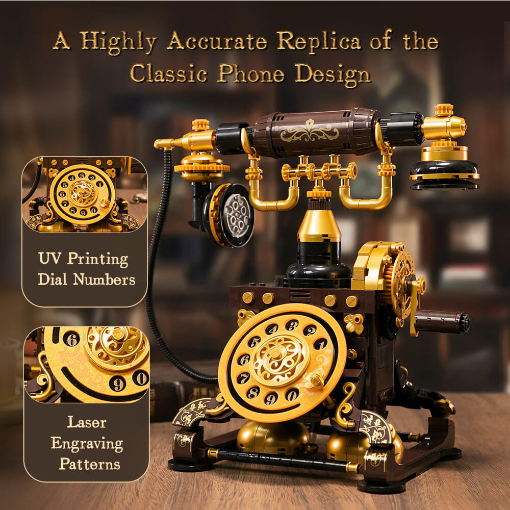 85018 PANTASY set di mattoncini collezione Retrò : Telefono Retrò