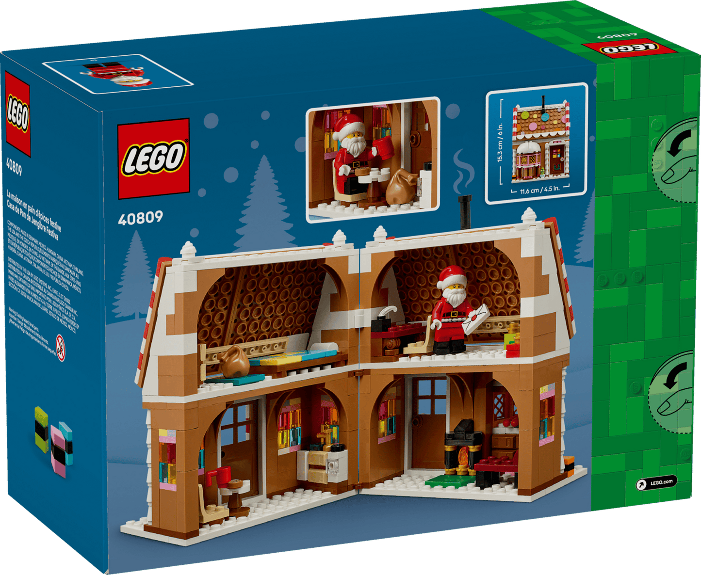 40809 LEGO Altro Casa di pan di zenzero festiva