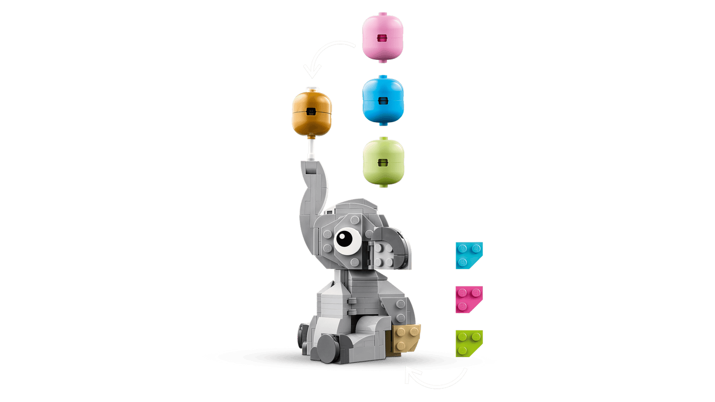 40814 Lego Altro Elefantino tra le stelle
