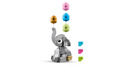 40814 Lego Altro Elefantino tra le stelle