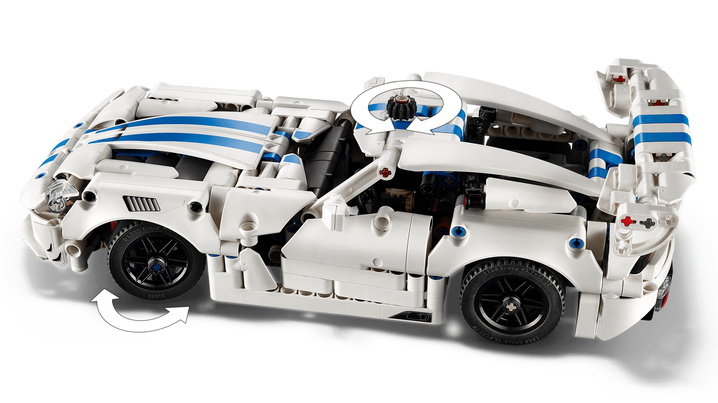 42234 Lego Technic Auto sportiva Dodge Viper GTS-R