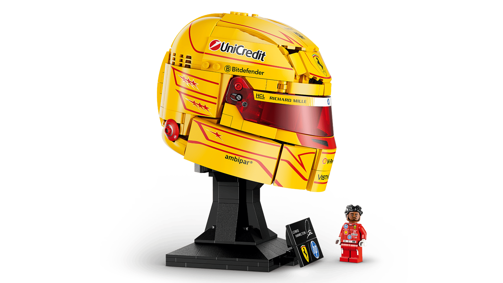 43022 Lego  Editions V Casco di Lewis Hamilton Scuderia Ferrari HP