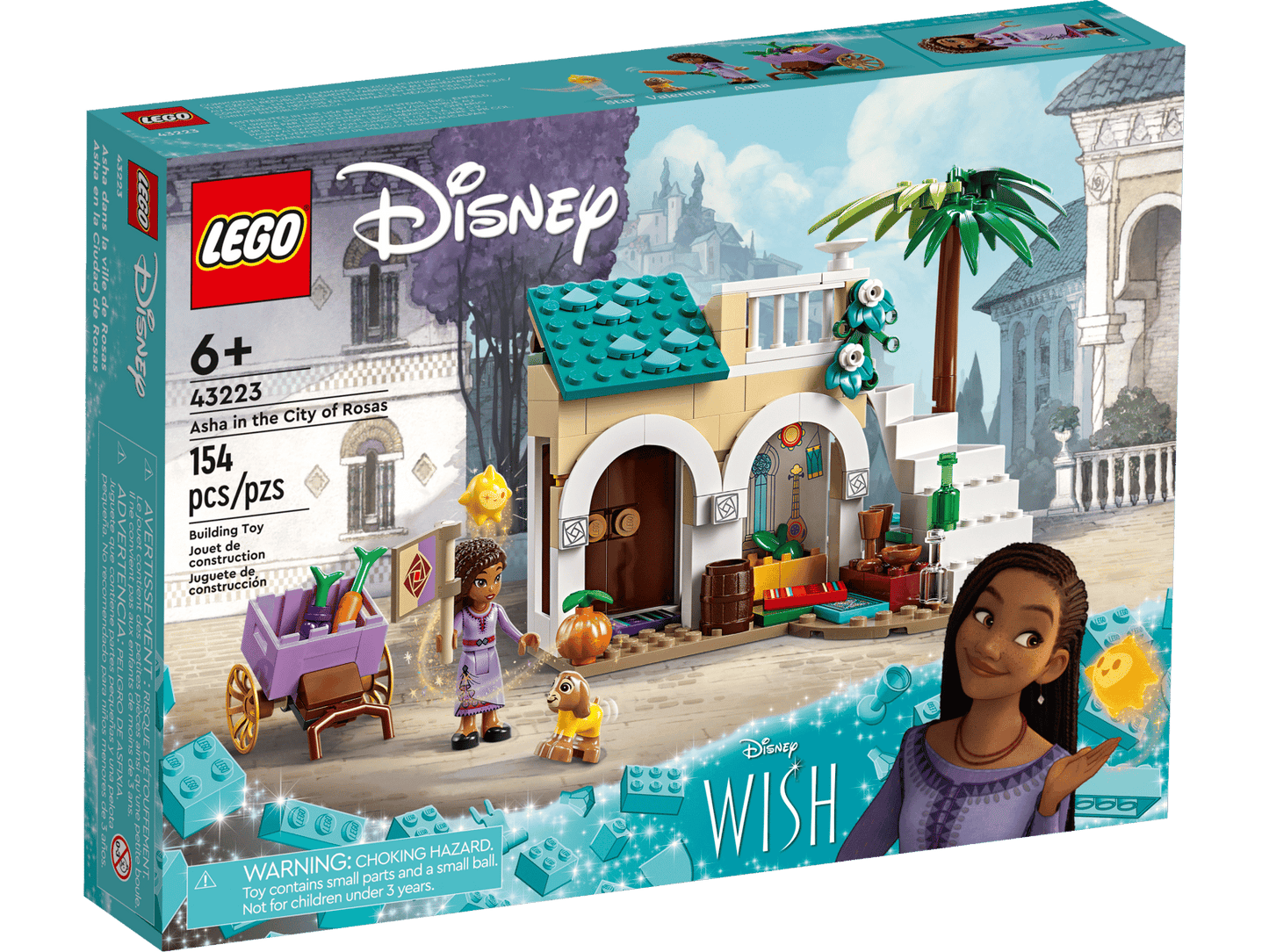43223 LEGO Disney - Asha nella Città di Rosas