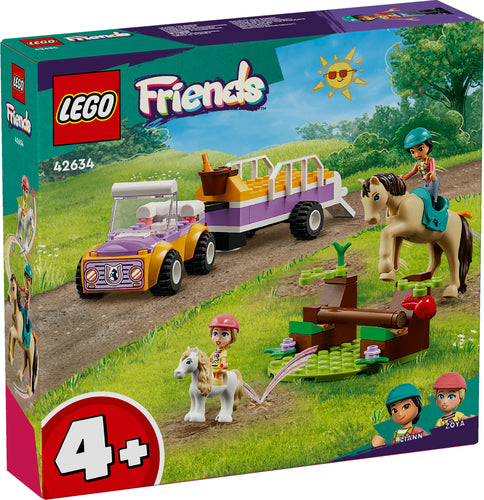 42634 LEGO Friends Rimorchio con cavallo e pony