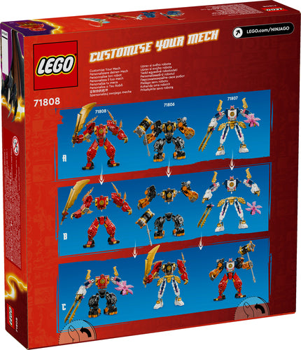 71808 LEGO Ninjago Mech elemento Fuoco di Kai