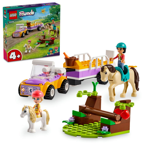 42634 LEGO Friends Rimorchio con cavallo e pony