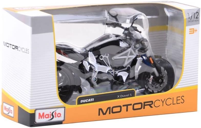 10-20101 Bburago Maisto moto  Ducati XDiavel S, nera - Scala 1:12