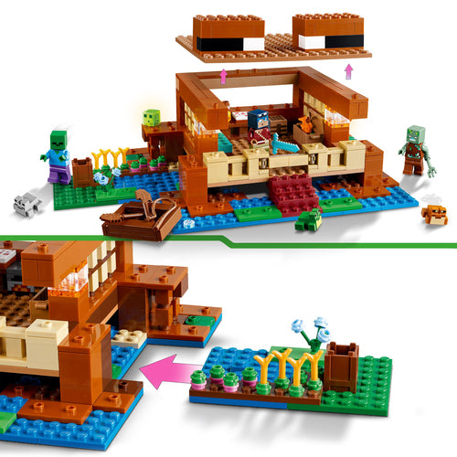 21256 LEGO Minecraft La casa-rana