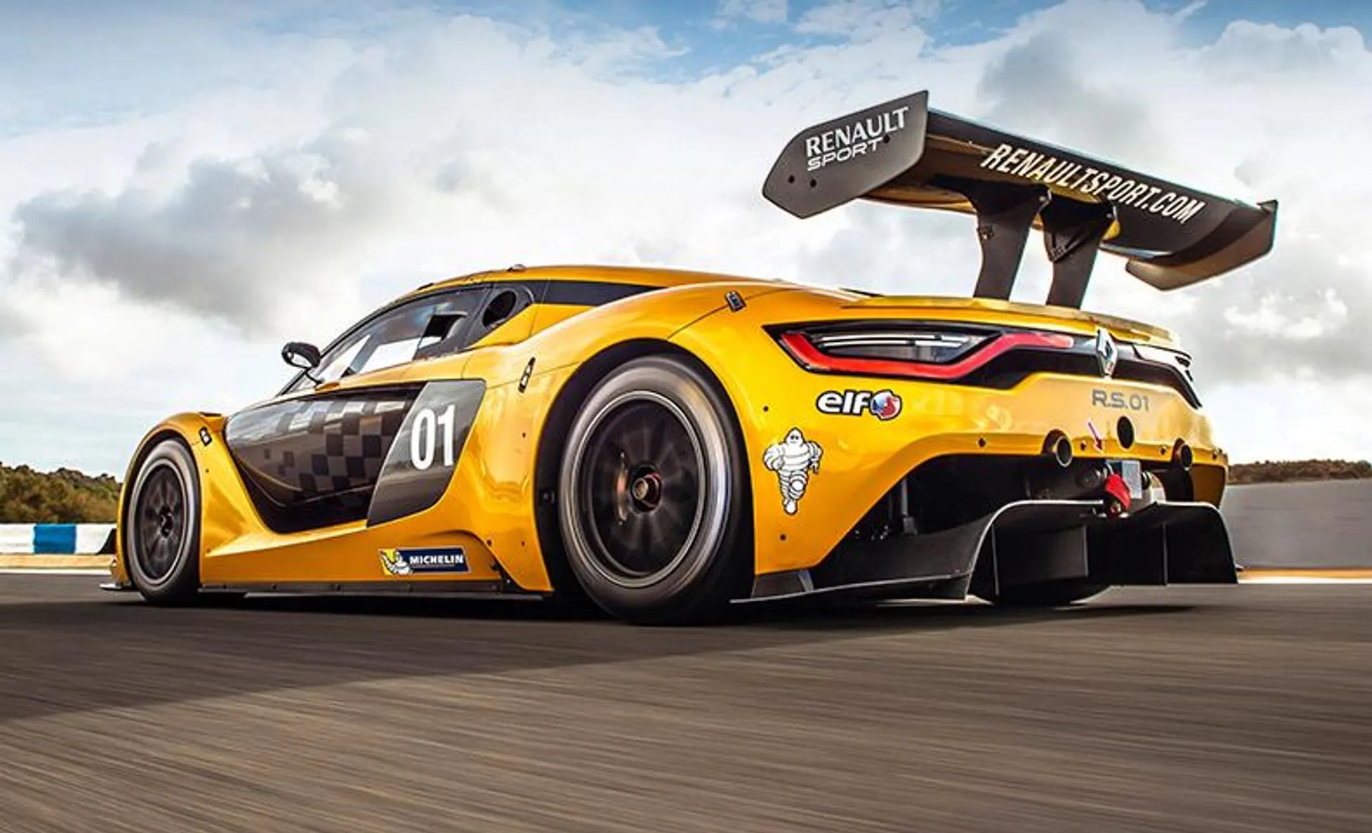 C51094W  CaDA Renault Sport RS.01 Auto RC da Costruire 294 Pezzi Scala 1:20