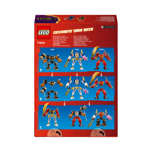 71806 LEGO Ninjago Mech elemento Terra di Cole