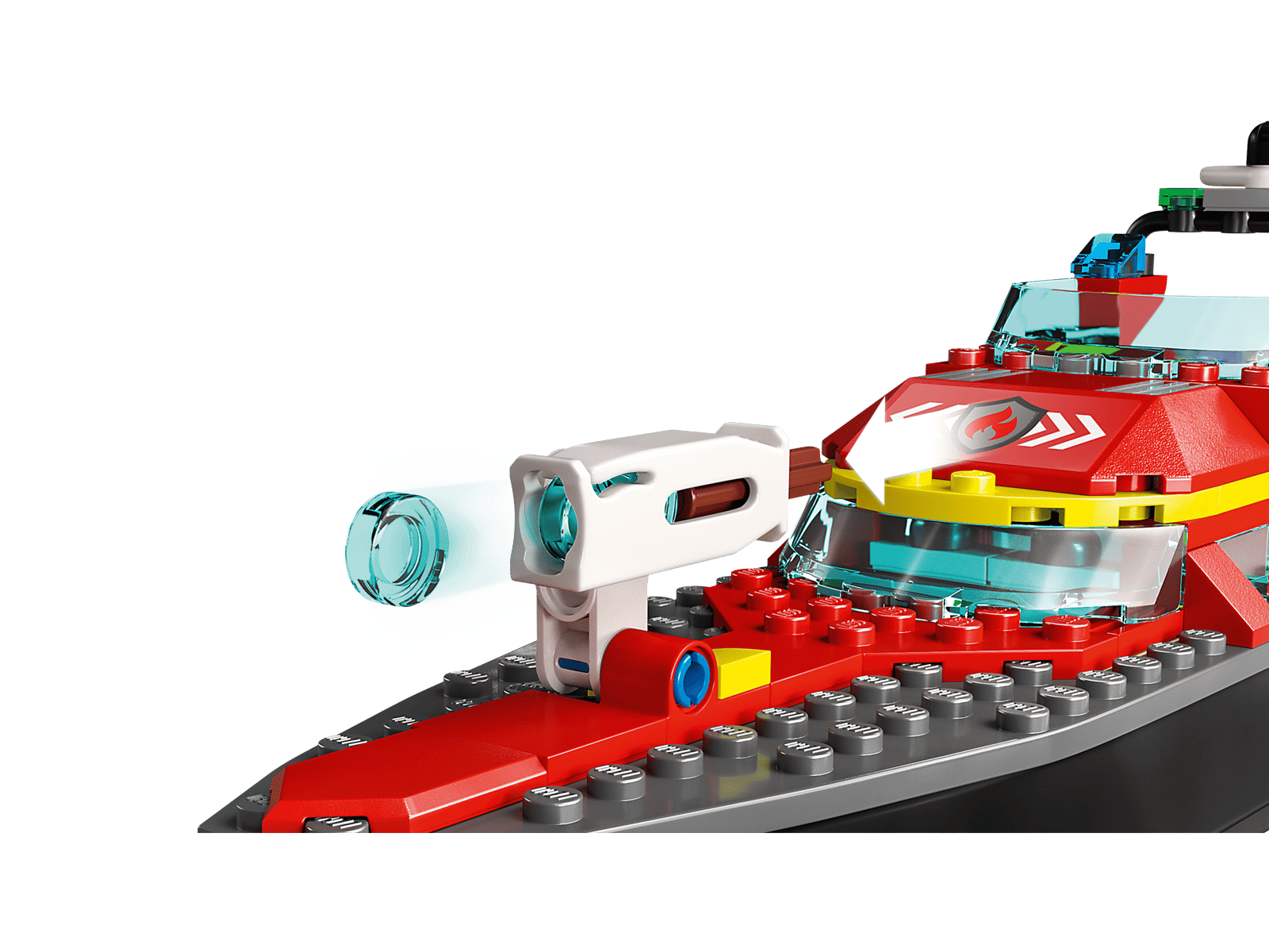 60373 LEGO City Fire - Barca di soccorso antincendio