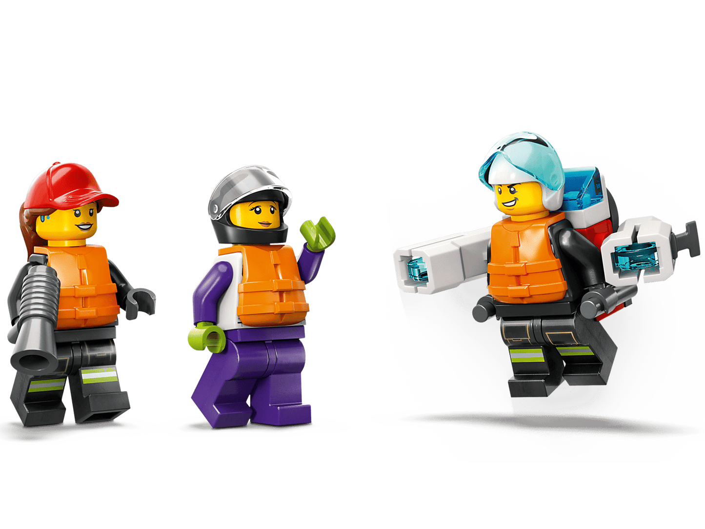 60373 LEGO City Fire - Barca di soccorso antincendio