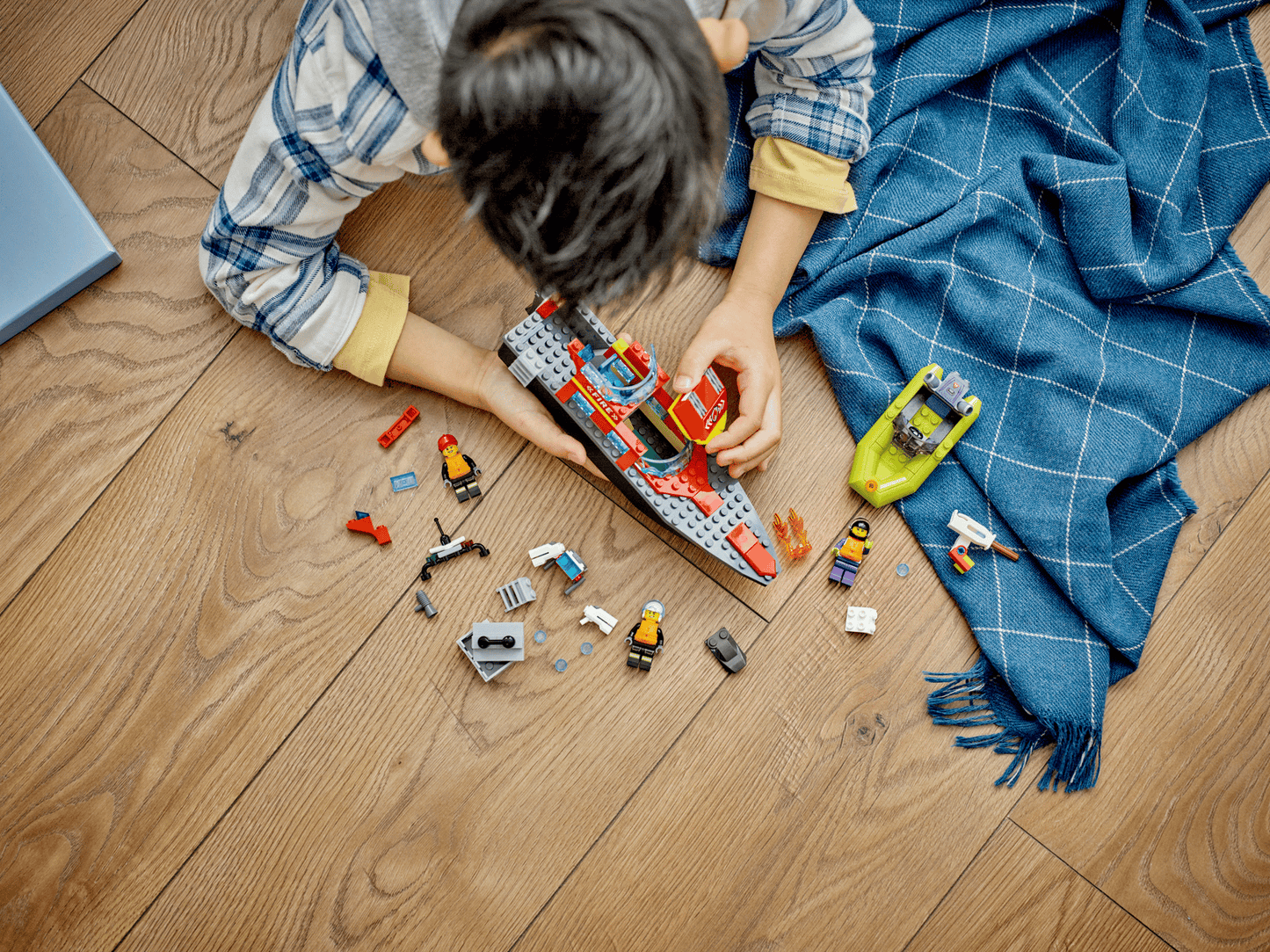 60373 LEGO City Fire - Barca di soccorso antincendio