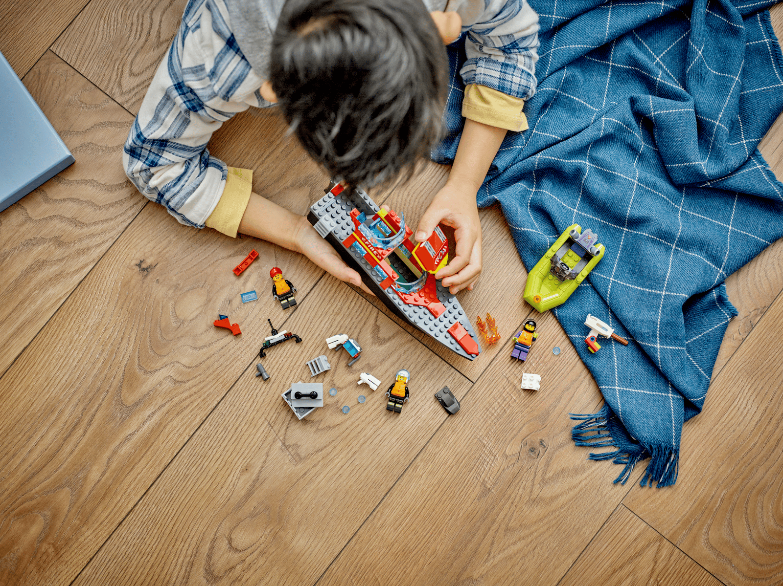 60373 LEGO City Fire - Barca di soccorso antincendio