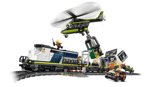 60508 Lego City Rapina al treno della polizia