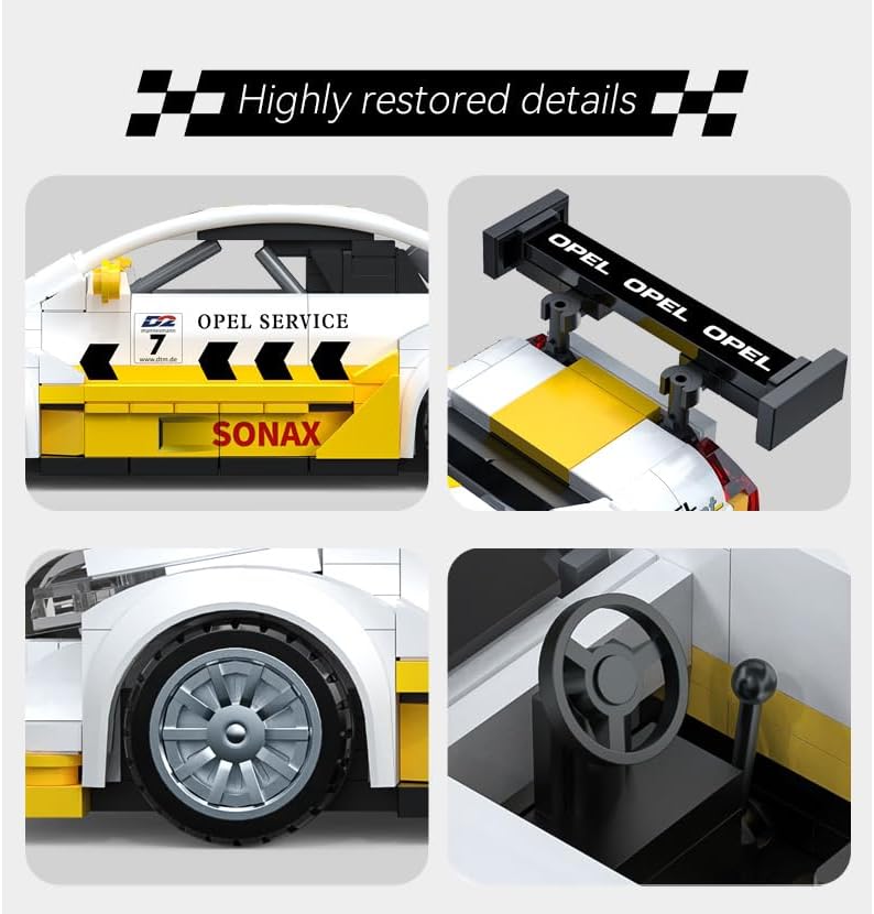 55036W CaDA Opel Astra V8 Coupé Auto da Corsa da Costruire 1:24