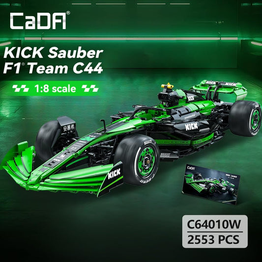 C64010W CaDA Kick Sauber F1 Team C44 2024 1:8  Formula 1 da Costruire 2553 Pezz