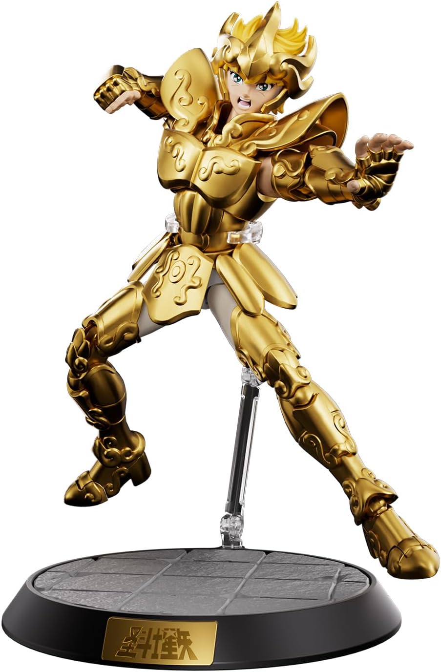 BLK75003 Blokees Saint Seiya Champion Class  Leo Aiolia Figure Assemblabile 44