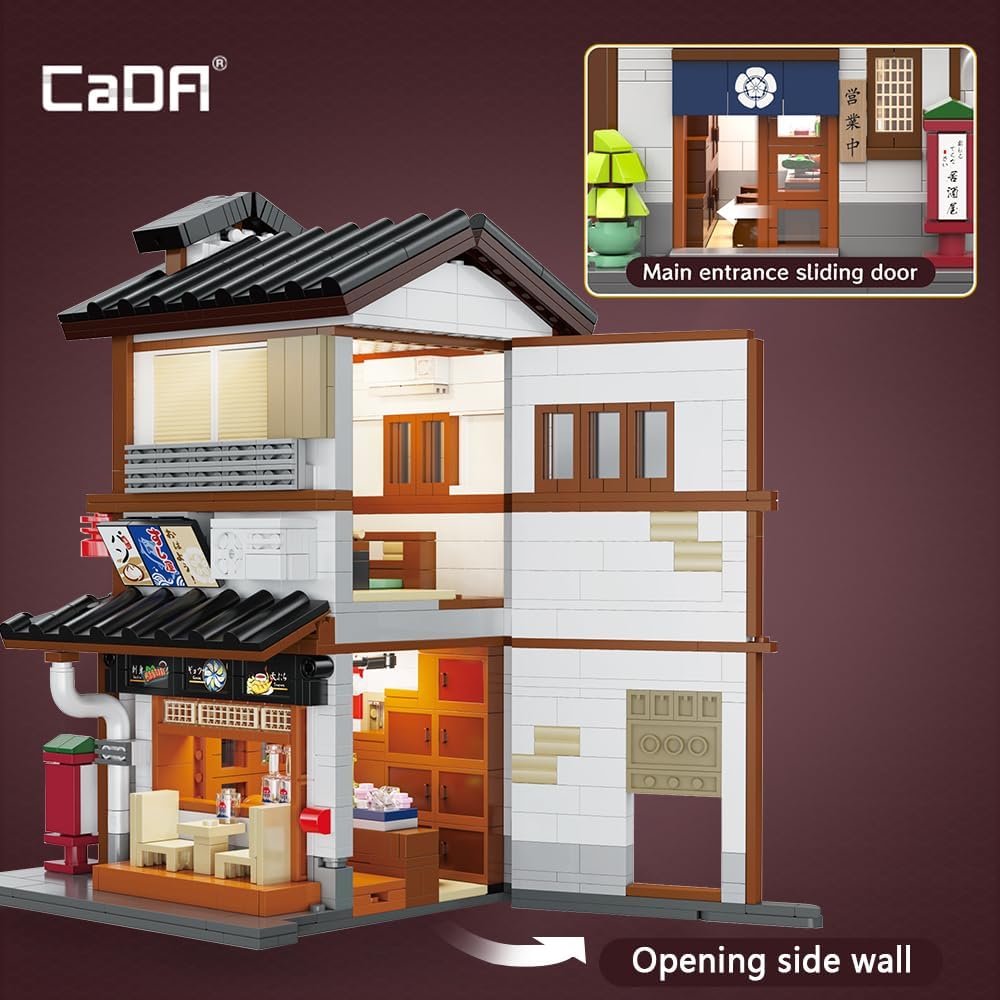 C66019W Cada - Japanese Street Scene - Yakitori Izakaya - 1195 pcs