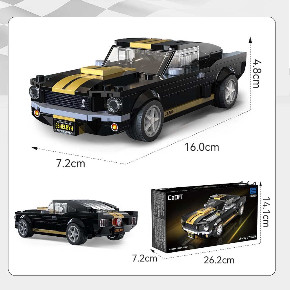 CaDA Shelby GT350H Mustang C55034W Auto Sportiva da Costruire 1:24