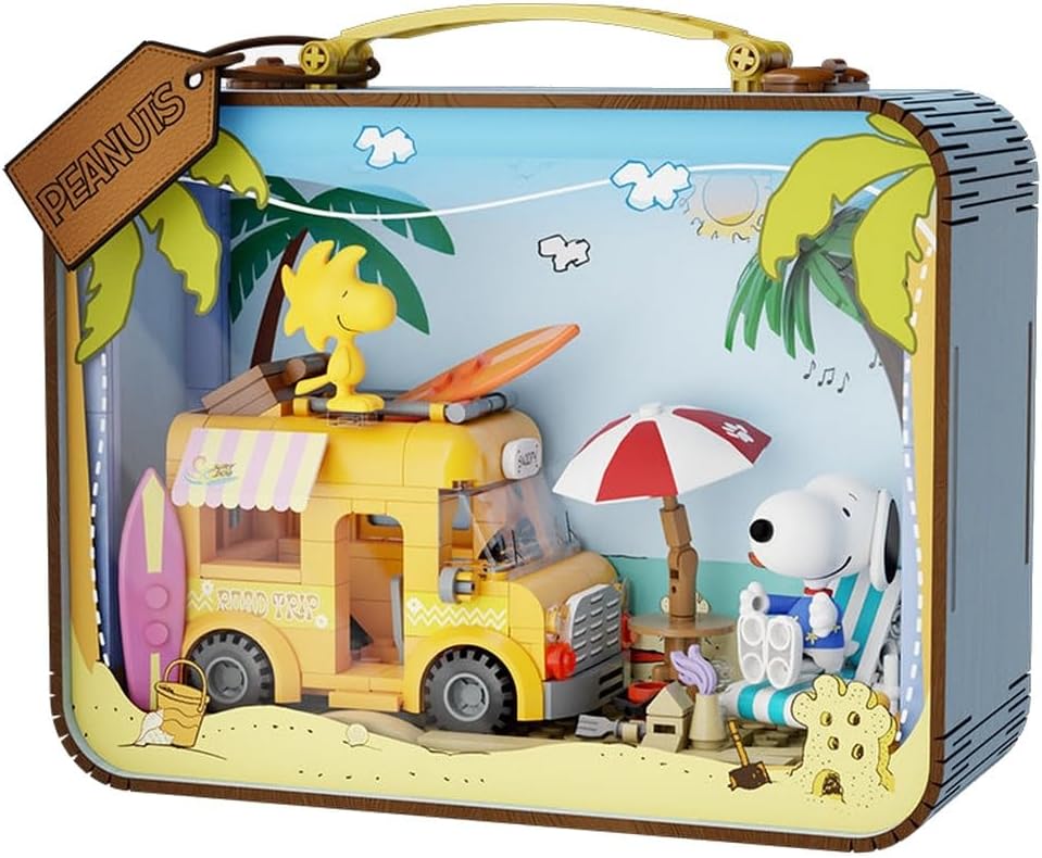86910 PANTASY set di mattoncini collezione Peanuts : La valigia di Snoopy