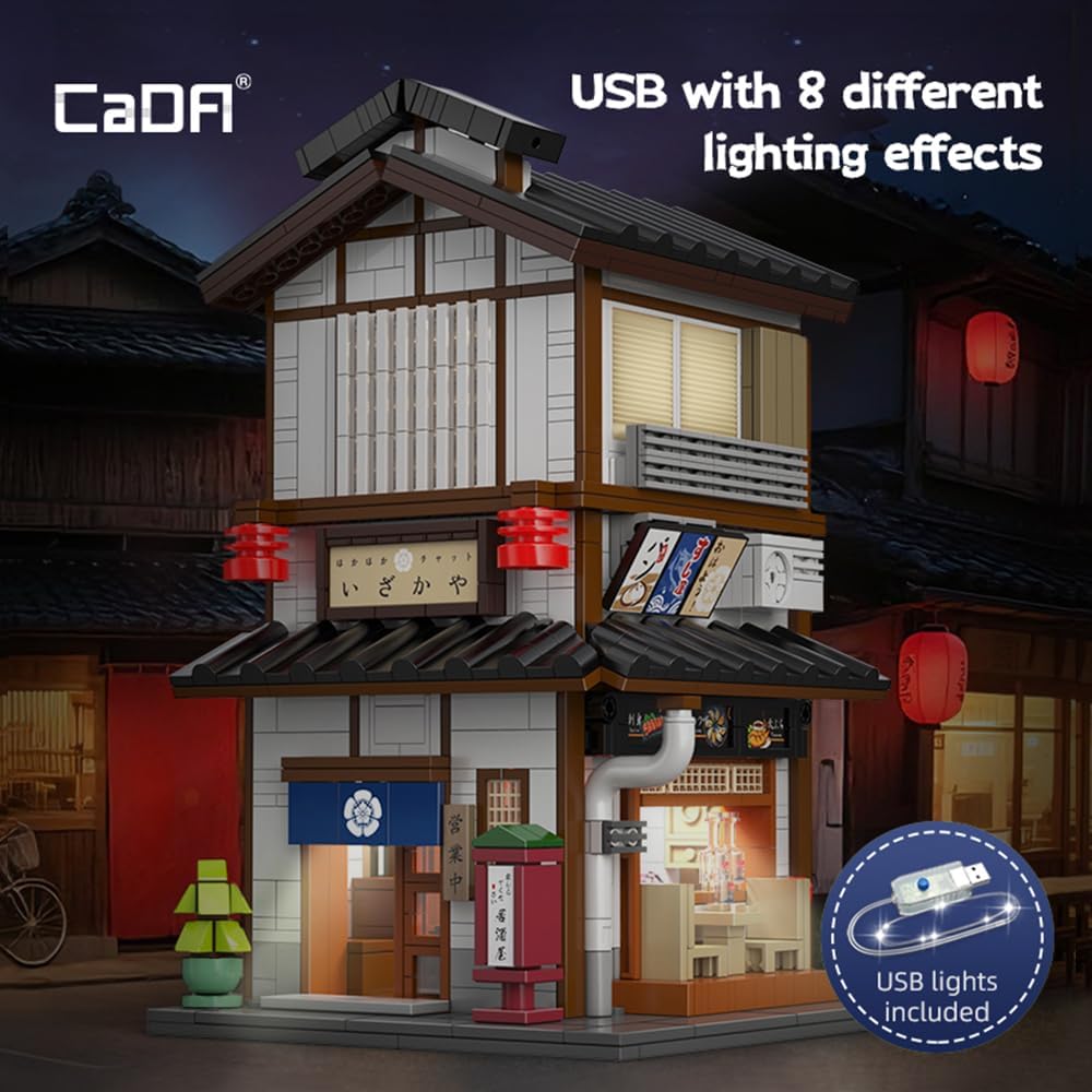 C66019W Cada - Japanese Street Scene - Yakitori Izakaya - 1195 pcs