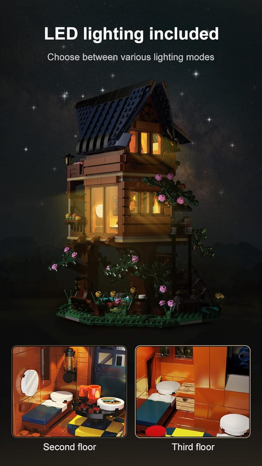 66004 CaDA Four Seasons Story Casa sull'Albero - Tetto Blu e Dettagli Naturali