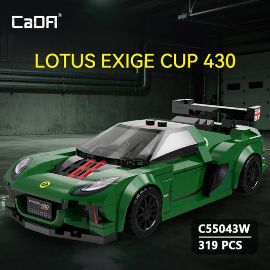 C55043W CaDA Lotus Exige 430 Cup  Auto Sportiva da Costruire 319 Pezzi Scala 1: