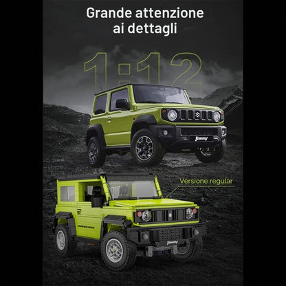 C62001W Cada - Suzuki Jimny Off-Road 1:12 Fuoristrada 4x4 da Costruire 1803 Pz