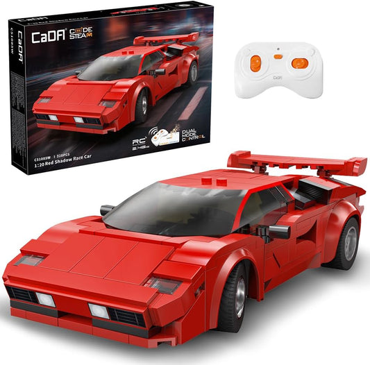 DBLC51085W CaDA Racing Car RC 1:20  Auto Sportiva Radiocomandata 328 Pezzi