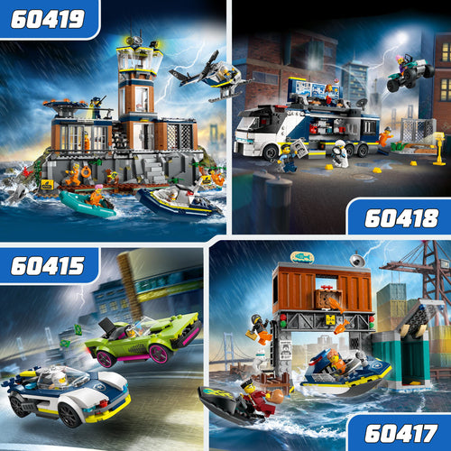 60415 LEGO City Police Inseguimento della macchina da corsa