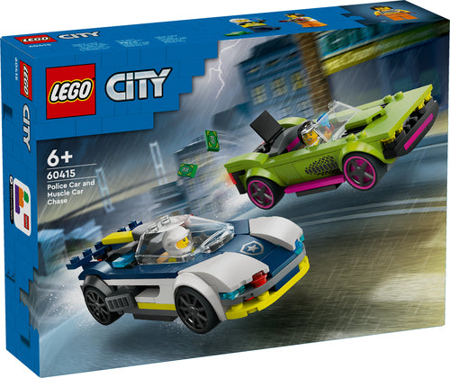 60415 LEGO City Police Inseguimento della macchina da corsa