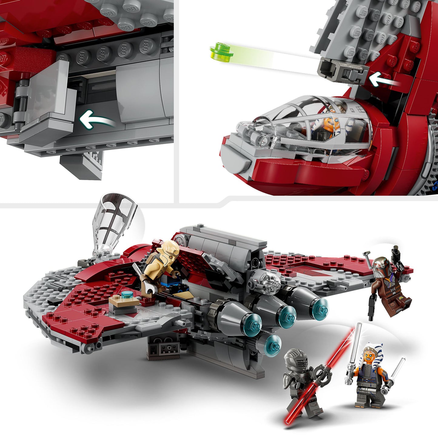 75362 LEGO Star Wars TM Ahsoka's T-6 Jedi Shuttle Rumoured
