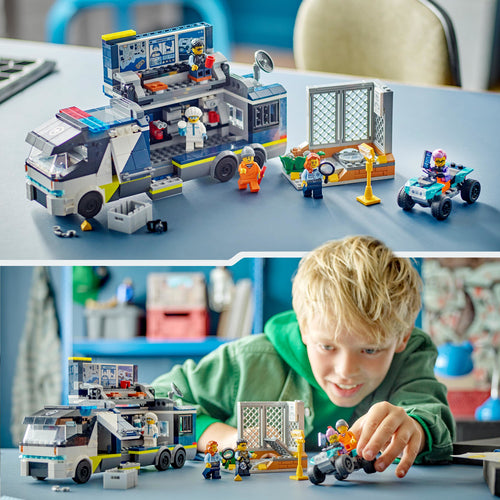 60418 LEGO City Police Camion laboratorio mobile della polizia