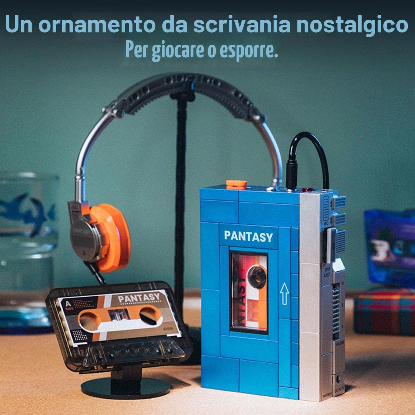 85039 PANTASY set di mattoncini collezione Retrò : Walkman