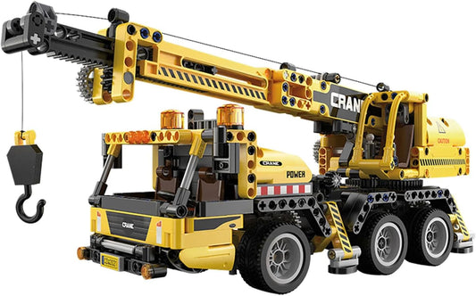 DBLC65005W CaDA Mobile Crane  Gru Mobile da Costruire 658 Pezzi