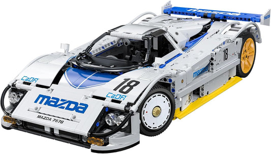 DBLC63007W  CaDA Mazda 787B 1:10  Auto da Corsa da Costruire 1797 Pezzi