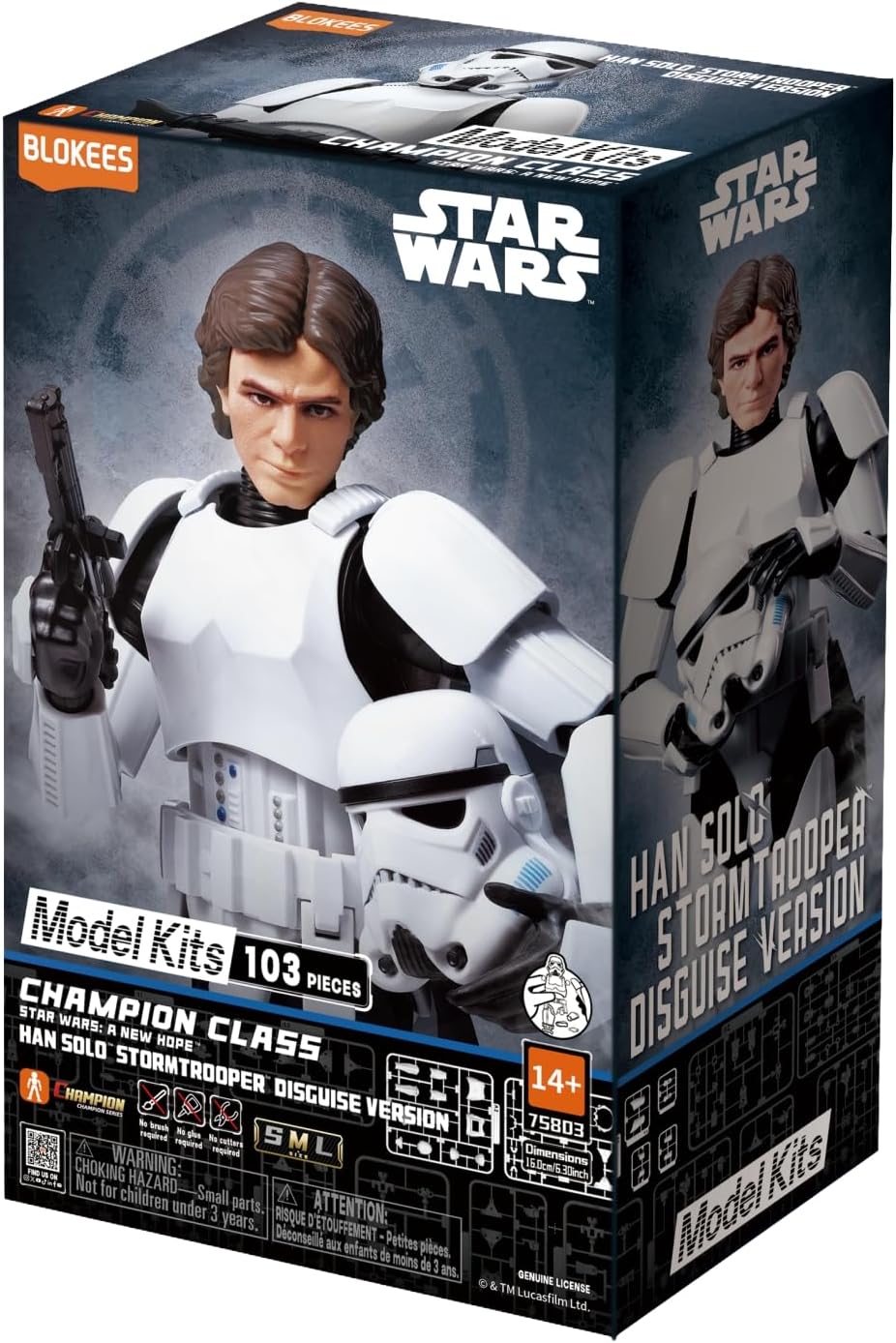 75803 Blokees - Star Wars - Champion Class 03 - 3 Han Solo - EP: IV A New Hope -