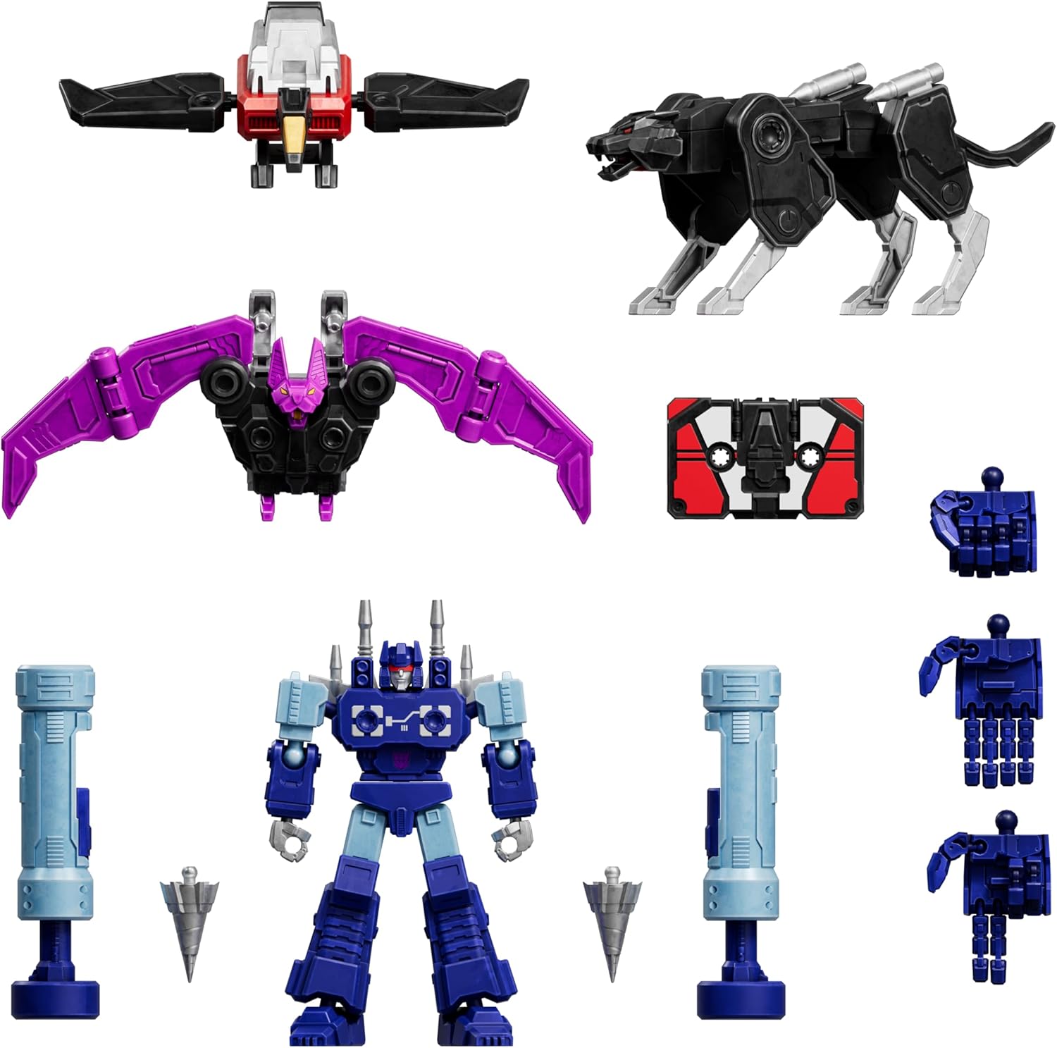 71172 BLOKEES Figure Transformers Action  Soundwave Model Kit 327 Pezzi
