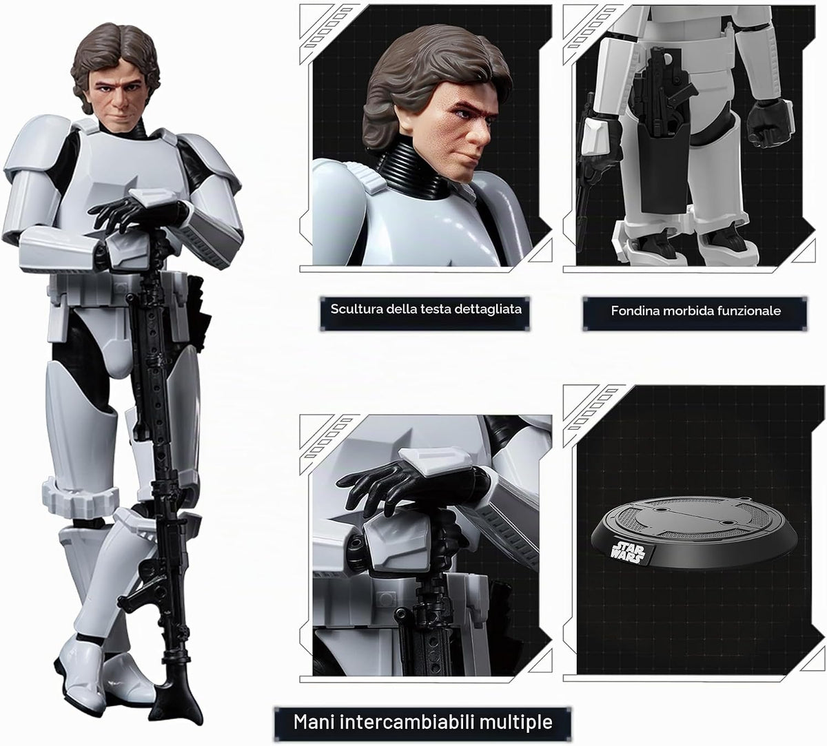 75802 Blokees - Star Wars - Champion Class 02 - 3 Stormtrooper - Evergreen Movie