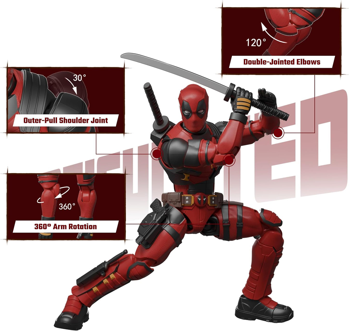 81116 Blokees Marvel Studios Deadpool Figure Premium Assemblabile